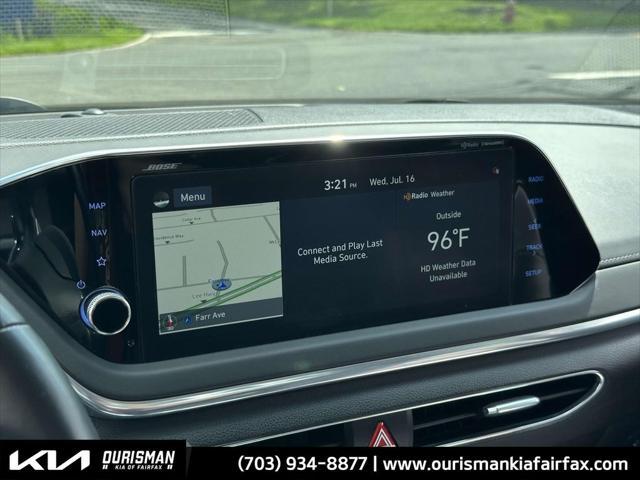 Photo of 2021 Phantom Black Hyundai SONATA