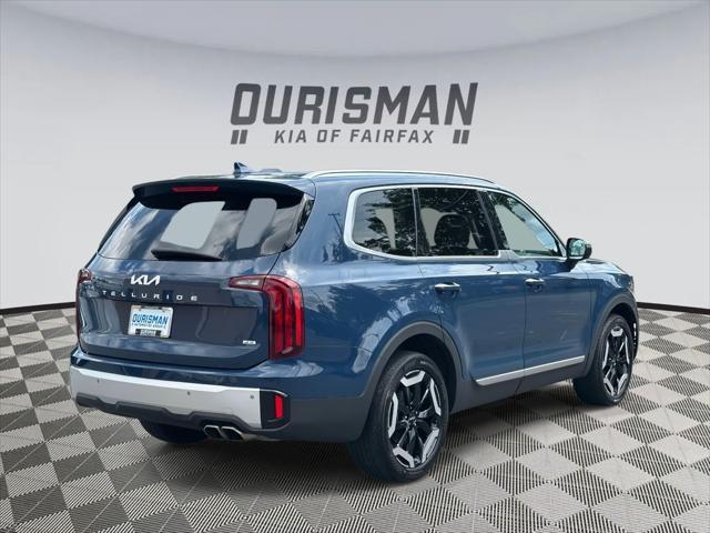 Photo of 2023 Midnight Lake Blue Kia Telluride