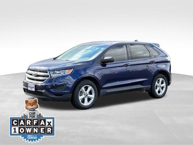 Photo of 2016 Kona Blue Metallic Ford Edge