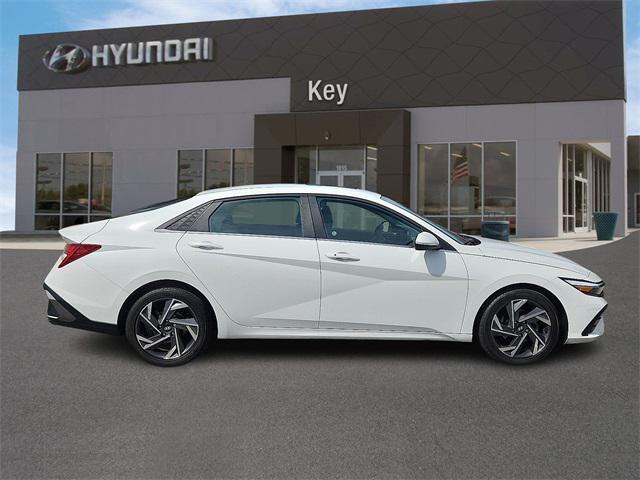 Photo of 2024 Serenity White Hyundai ELANTRA