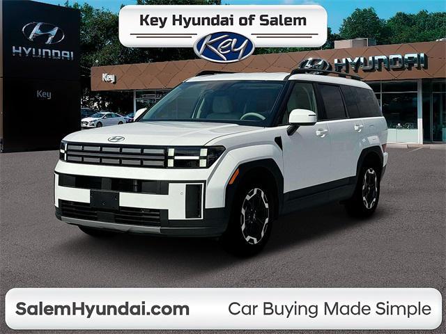 Photo of 2025 Serenity White Hyundai SANTA FE