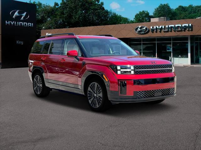 Photo of 2025 Ultimate Red Hyundai SANTA FE HEV