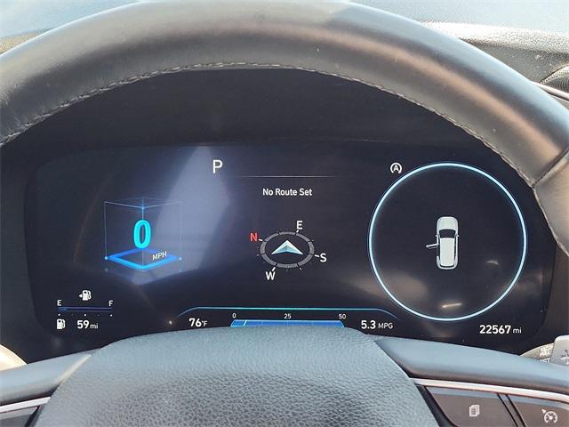 Photo of 2023 Portofino Gray Hyundai SANTA FE