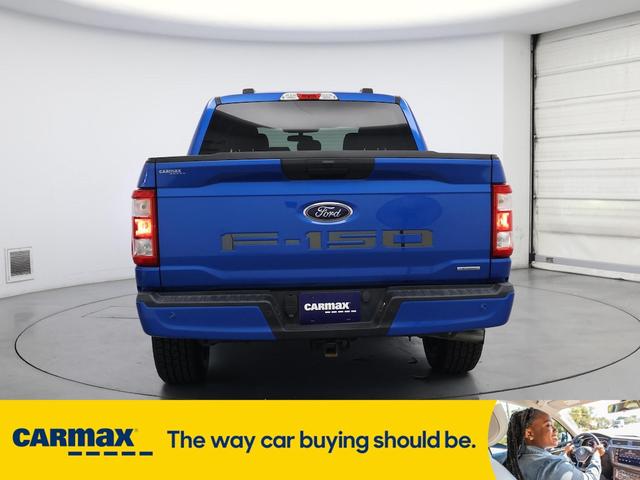 Photo of 2021 Blue Ford F-150