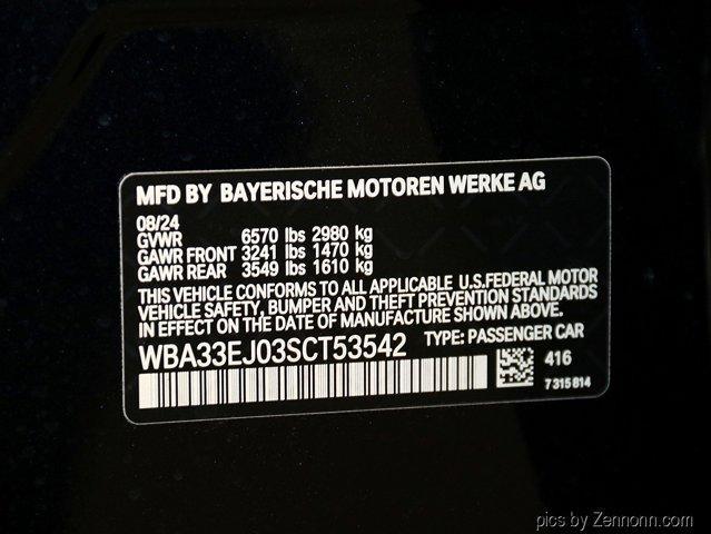 Photo of 2025 Carbon Black Metallic BMW 760
