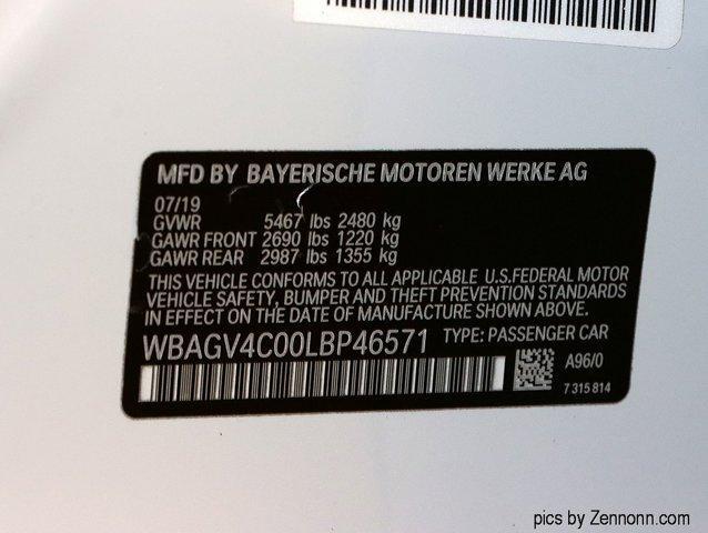 Photo of 2020 Mineral White BMW 840 Gran Coupe