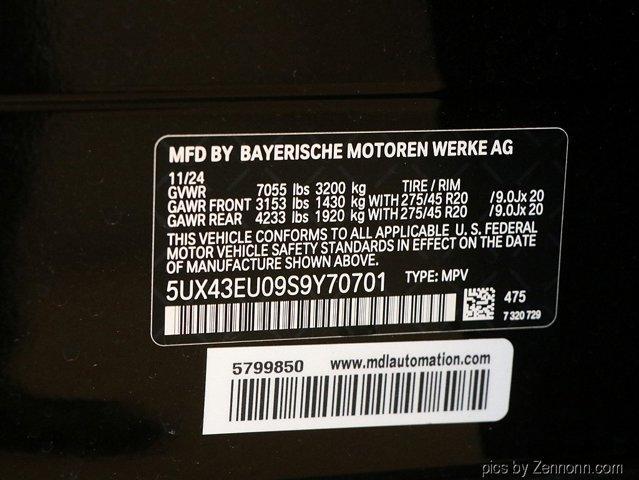 Photo of 2025 Black Sapphire Metallic BMW X5 PHEV