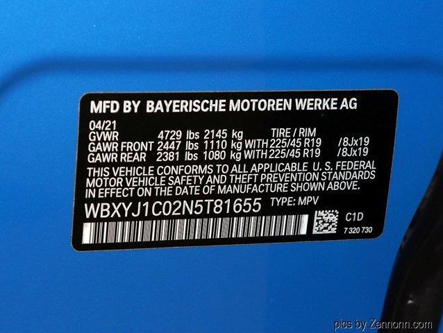 Photo of 2022 Misano Blue Metallic BMW X2