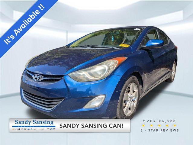 Photo of 2013 Atlantic Blue Pearl Hyundai ELANTRA