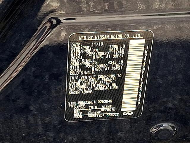 Photo of 2020 Hermosa Blue - BW5 INFINITI QX80