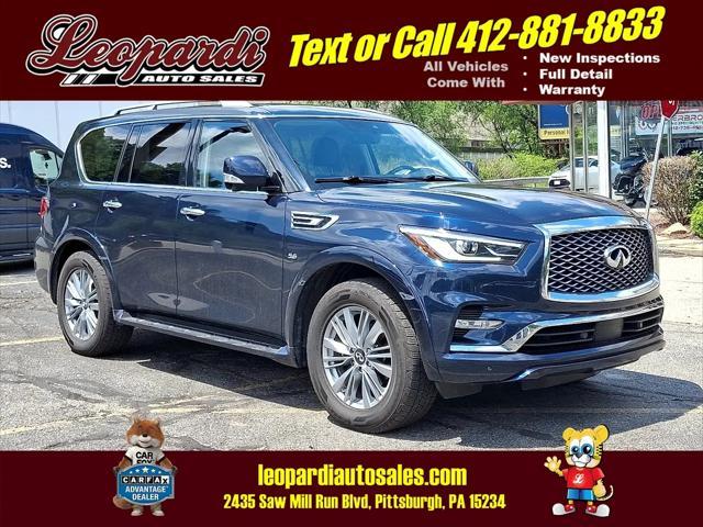 Photo of 2020 Hermosa Blue - BW5 INFINITI QX80