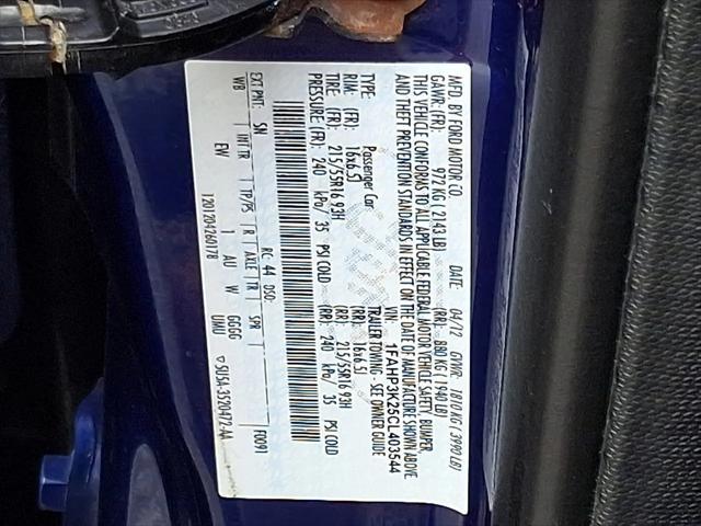 Photo of 2012 Kona Blue Metallic - L6 Ford Focus