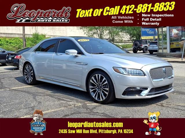 2019 Lincoln Continental