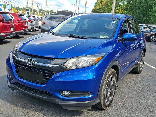 Photo of 2018 Aegean Blue Metallic Honda HR-V