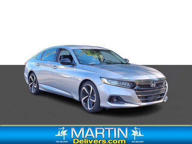 Photo of 2021 Lunar Silver Metallic Honda Accord