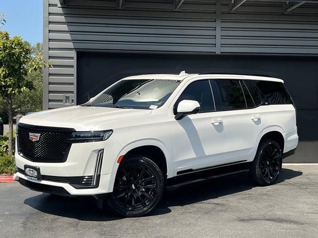 Photo of 2021 Crystal White Tri-Coat Cadillac Escalade