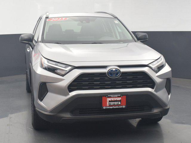 Photo of 2023 Silver Sky Metallic Toyota RAV4 Hybrid