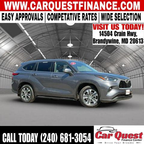 Photo of 2021 Magnetic Gray Metallic Toyota Highlander