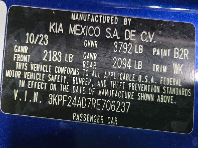 Photo of 2024 Deep Sea Blue Kia Forte
