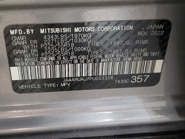 Photo of 2023 Mercury Gray Metallic Mitsubishi Outlander Sport