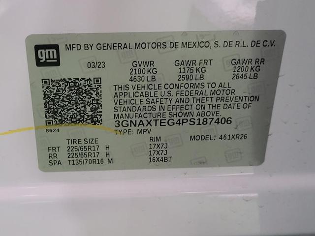 Photo of 2023 Summit White Chevrolet Equinox