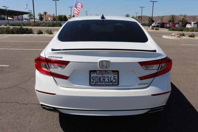 Photo of 2022 Platinum White Honda Accord