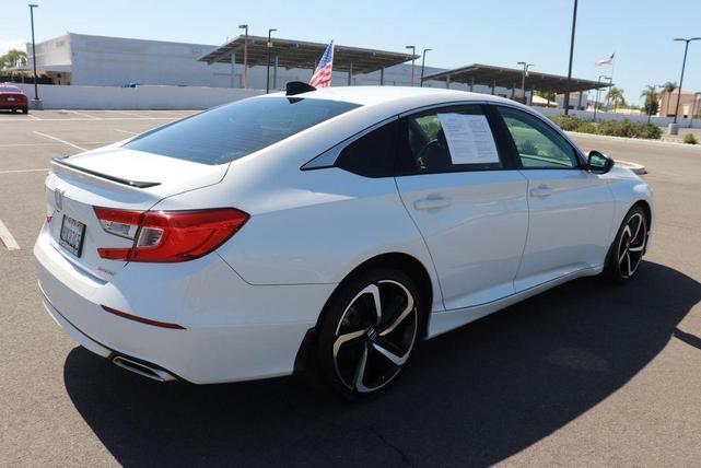 Photo of 2022 Platinum White Honda Accord