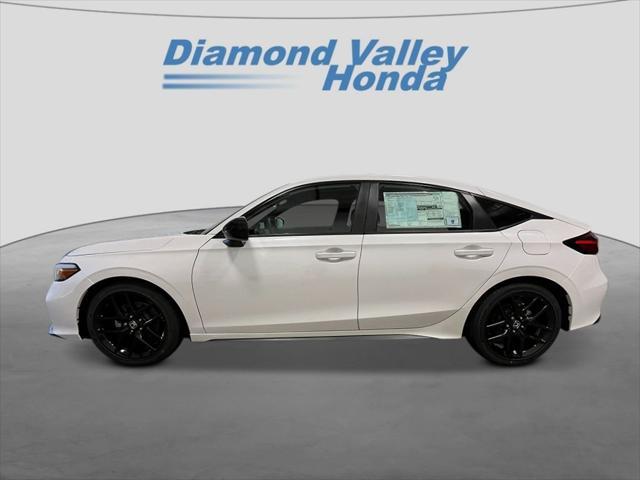 Photo of 2025 Platinum White Honda Civic