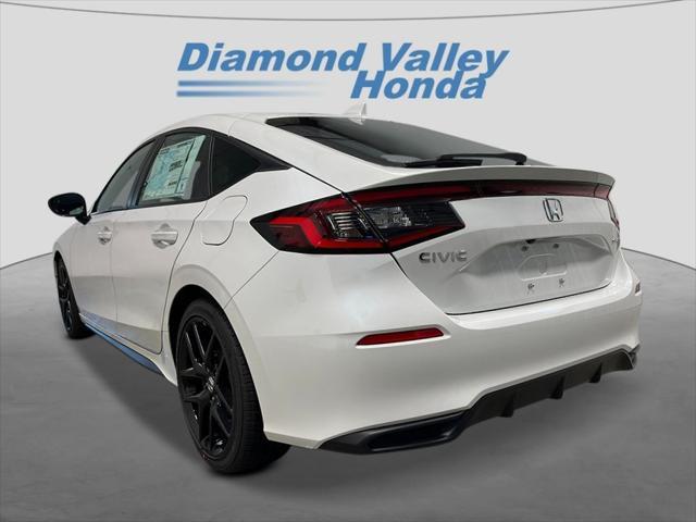 Photo of 2025 Platinum White Honda Civic