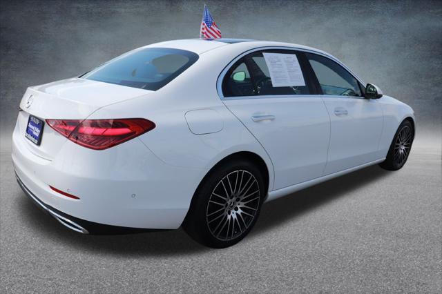 Photo of 2024 Polar White Mercedes-Benz C-Class