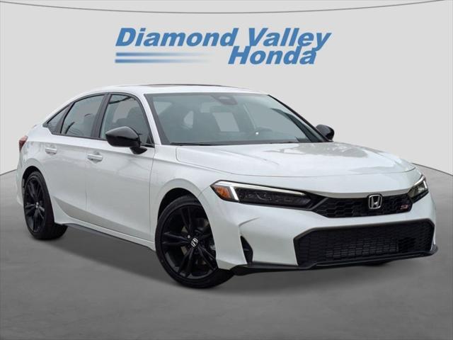 Photo of 2026 Platinum White Honda Civic Si