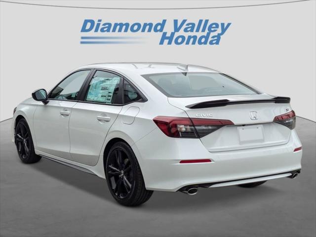Photo of 2026 Platinum White Honda Civic Si