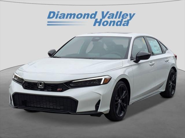 Photo of 2026 Platinum White Honda Civic Si