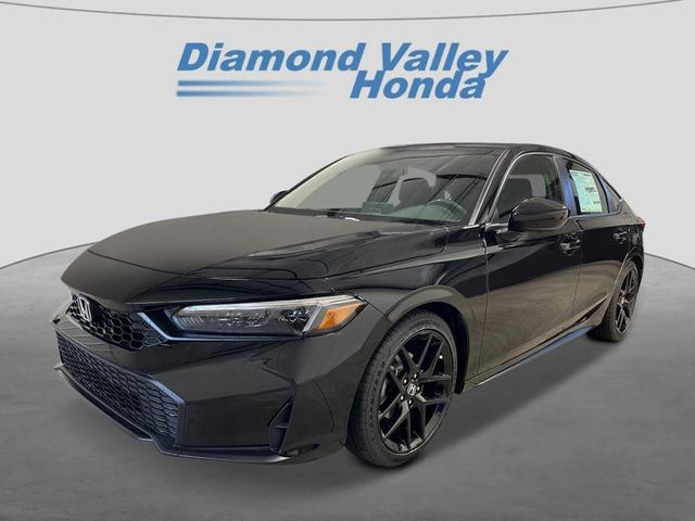 Photo of 2025 Crystal Black Pearl Honda Civic