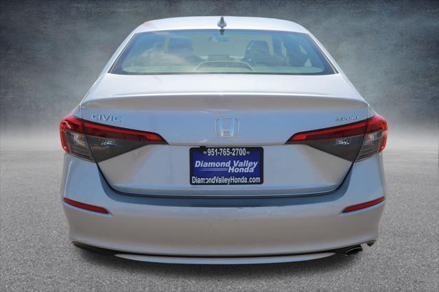Photo of 2024 Lunar Silver Metallic Honda Civic