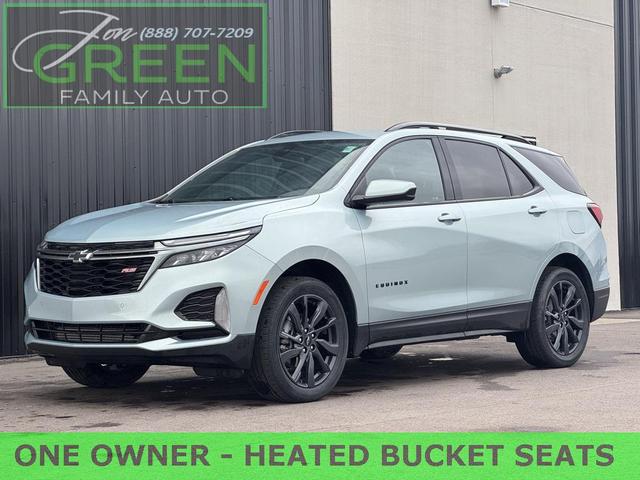 Photo of 2022 Seaglass Blue Metallic Chevrolet Equinox