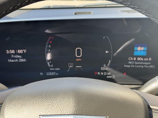 Photo of 2024 Argent Silver Metallic Cadillac XT4