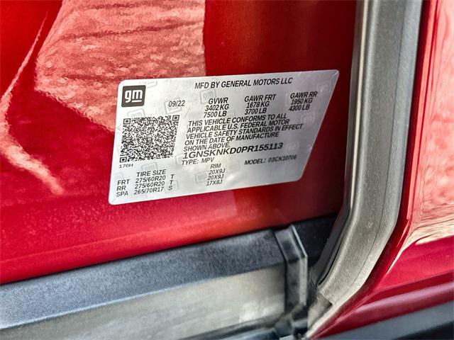Photo of 2023 Radiant Red Tintcoat Chevrolet Tahoe