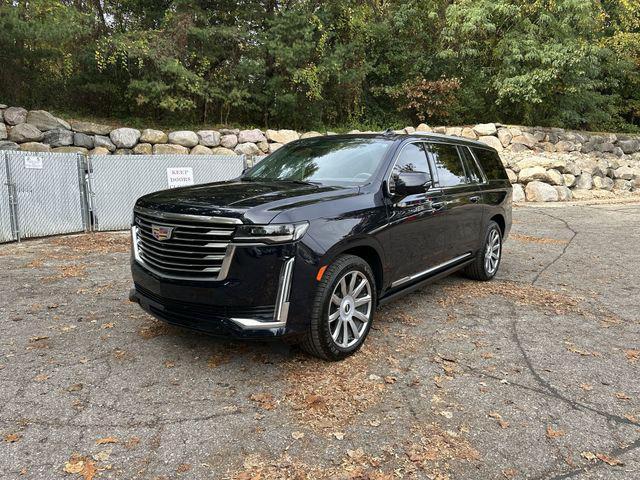 Photo of 2021 Dark Moon Blue Metallic Cadillac Escalade ESV