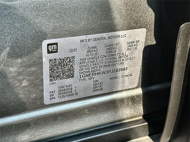 Photo of 2023 Sterling Gray Metallic Chevrolet Traverse