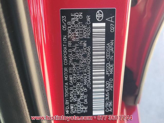 Photo of 2023 Supersonic Red Toyota Mirai