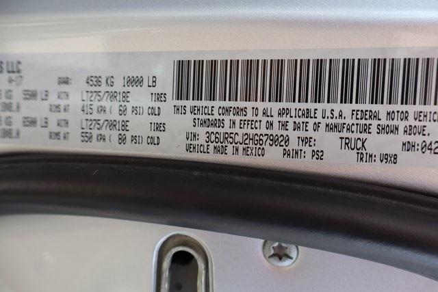 Photo of 2017 Bright Silver Clearcoat Metallic RAM 2500