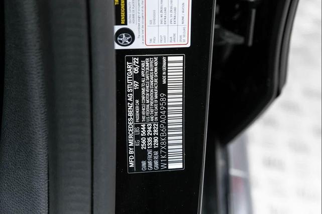 Photo of 2023 Obsidian Black Metallic Mercedes-Benz AMG GT 63