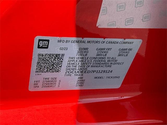 Photo of 2023 Red Hot Chevrolet Silverado 1500