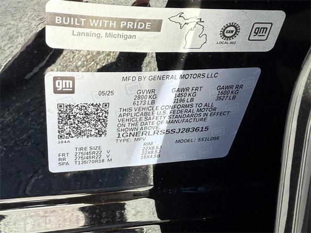 Photo of 2025 Mosaic Black Metallic Chevrolet Traverse