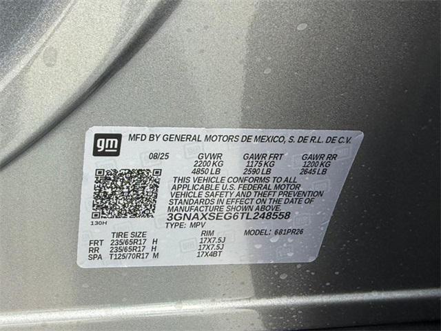 Photo of 2026 Sterling Gray Metallic Chevrolet Equinox