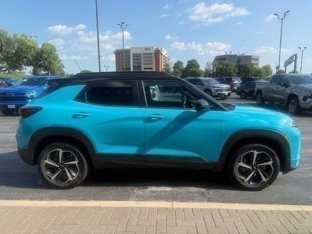 Photo of 2021 Oasis Blue Chevrolet Trailblazer