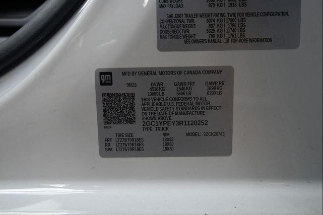 Photo of 2024 Summit White Chevrolet Silverado 2500