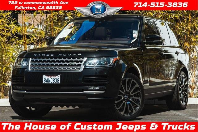 Photo of 2017 Farallon Black Metallic Land Rover Range Rover