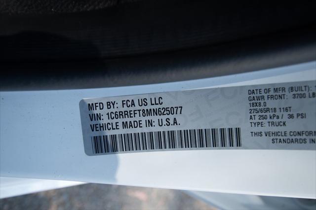 Photo of 2021 Bright White Clearcoat RAM 1500